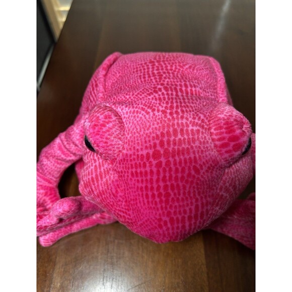 Animal Alley Pink Frog Plush 20” Stuffed Animal Toys“R”Us Exclusive 2000 - Picture 7 of 11